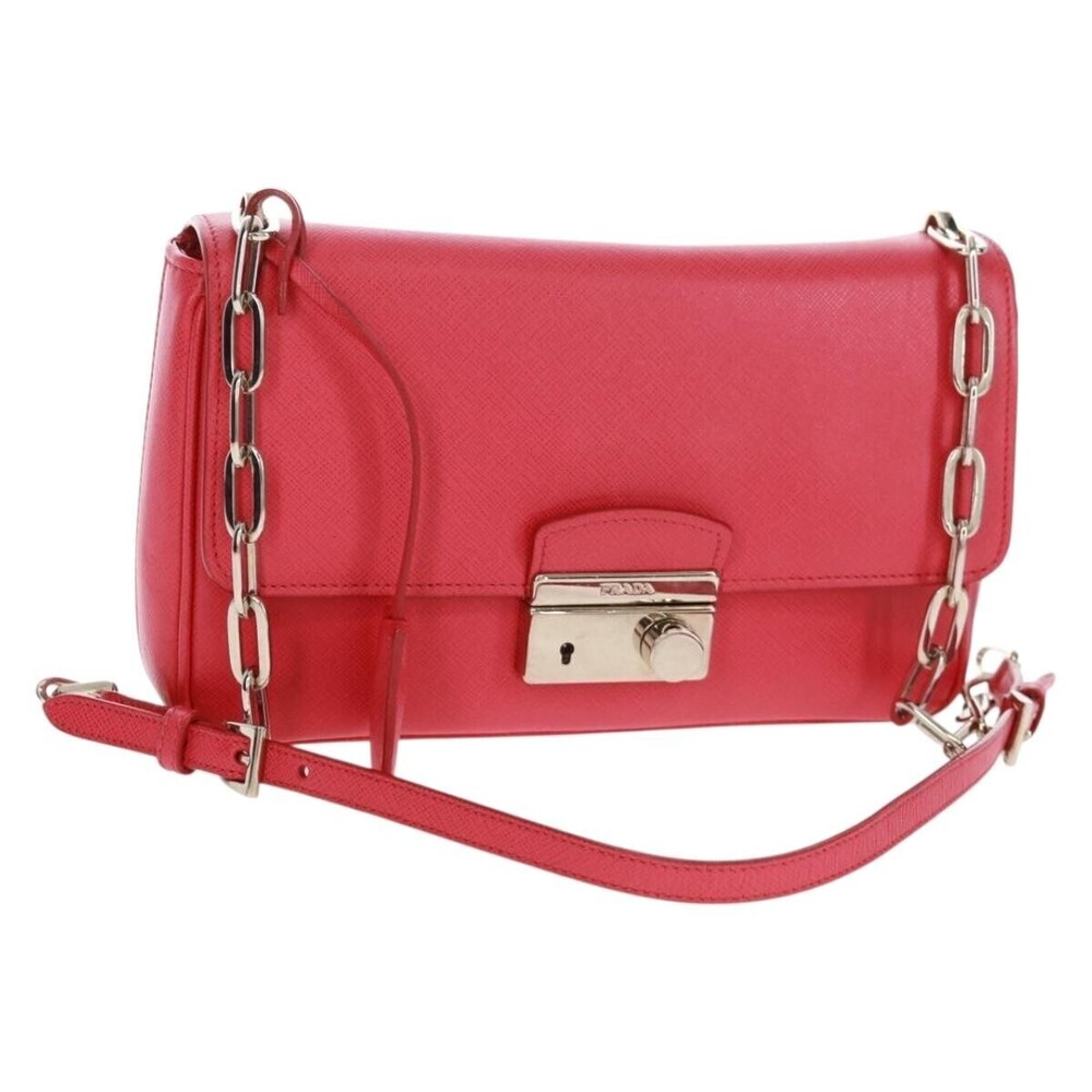 Prada Sound Chain Saffiano Leather Small